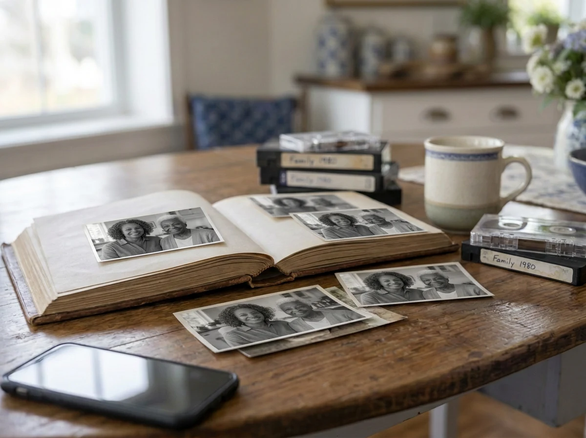 Patricia and Ruth’s family photographs and recordings
